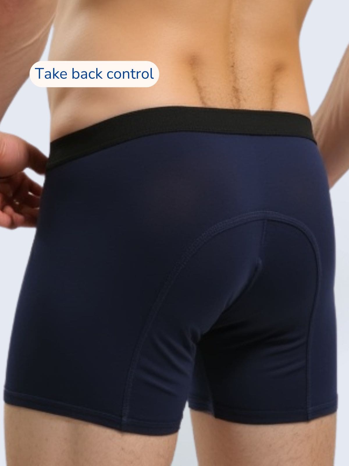 Men's Ultra-Absorbent Incontinence Boxer Briefs
