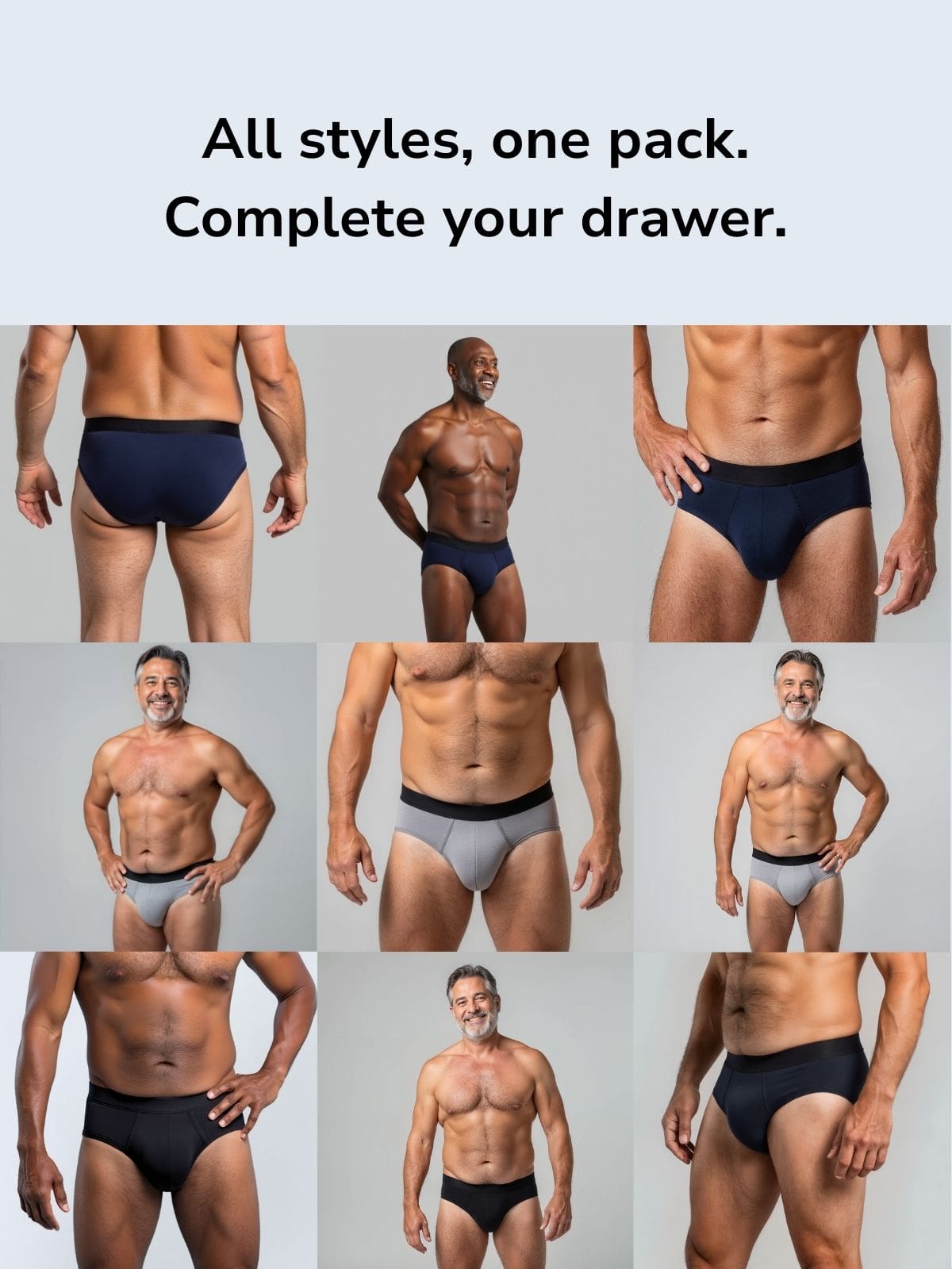 Everyday Briefs Pack (6+3 FREE)