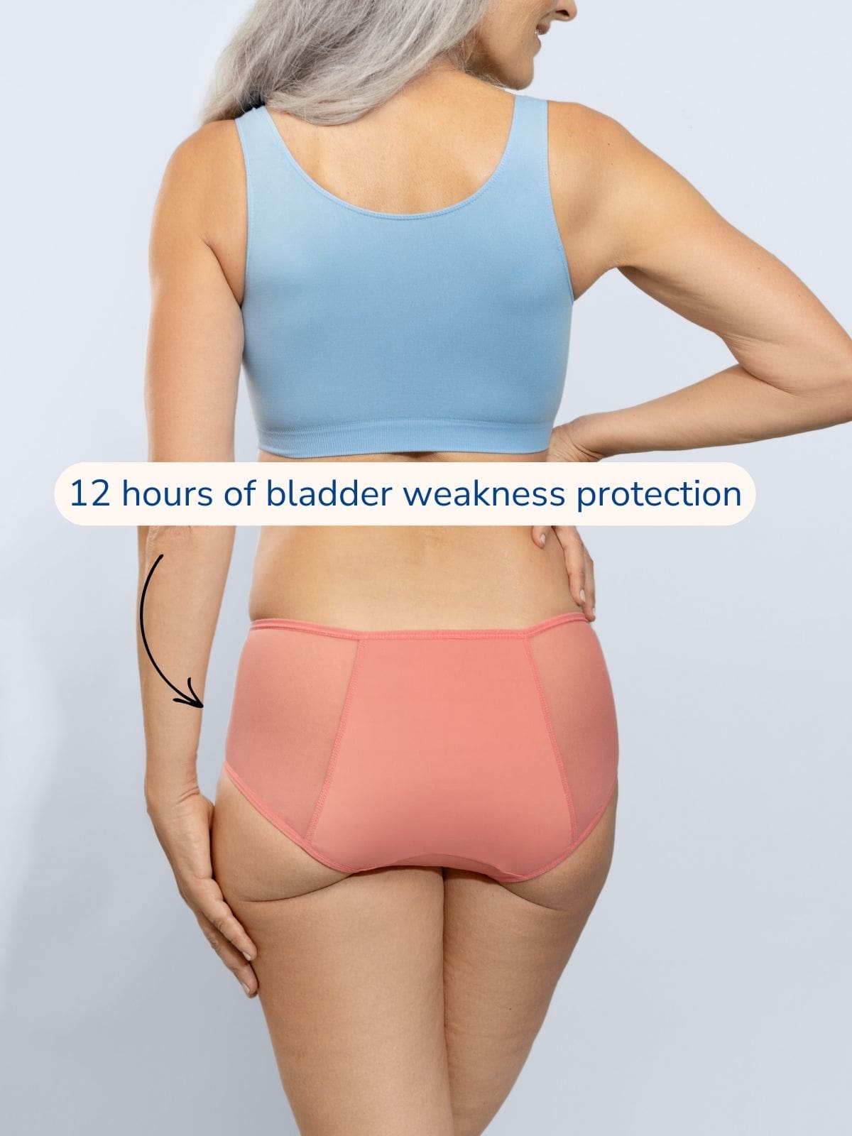 High-Waisted Incontinence Briefs